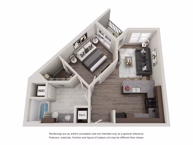 Unit 441 531 floor plan